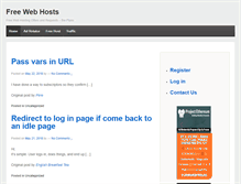Tablet Screenshot of costfreehost.com